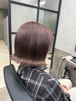 アーサス バイ ヘッドライト 御殿場店(ursus by HEADLIGHT)&nbsp;ミニボブ×ピンクグレージュ