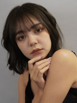 ミンティング(MINTing) ボブ/透明感カラー/顔まわりレイヤー/レイヤーボブ/恵比寿