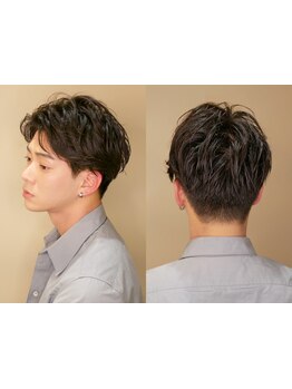 ボリュームUPやナチュラルStyleもお任せ！スタイリングが簡単にキマるメンズパーマが大人気