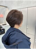 乾かすだけでおさまるボブ