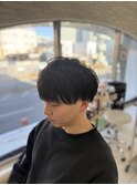◎冬向け！パーマ無しスタイリングで韓国風マッシュ！20代学生