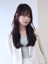 アース コアフュールボーテ 富山婦中店(EARTH coiffure beaute)&nbsp;ナチュラルベージュ_ヨシンモリ_顔周りレイヤー_レイヤーカット