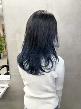 アンバー(UMBER) 京都西院/ブルージュカラー ブリーチ 髪質改善 ダブルカラー