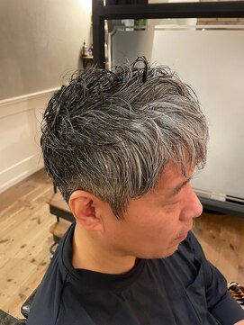 ビューティースペース ジャム フォーメン(BEAUTY SPACE JAM for men) ショートスパイラルパーマ