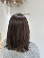 シルエット 美容室&nbsp;【ブリーチなし】春透明感カラー