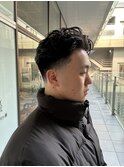 テーパーフェードサイドパート
