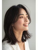 クオーレ(CUORE) 外はねレイヤースタイル【深井】