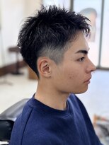 サムズヘア(Sam's hair)&nbsp;メンズカットツーブロックスパイキーショート
