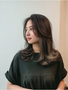 モードケイズ 宝塚店(MODE K's) 【モードケイズ宝塚】　ミディアムスタイル　髪質改善/縮毛矯正