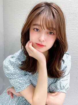 エイミーバイアフロートザガーデン 浦和店(amie by afloat the garden) ひし形くびれレイヤーカット【浦和】フレンチバング