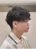 スパイラルパーマ/メンズパーマ/マッシュショート