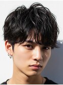 メンズカット/爽やかシャドウパーマ/アクティブショート/越谷