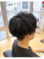 ベンティレオ(venti Leo)&nbsp;マッシュ　ツイストスパイラルパーマ風　アイロンセット
