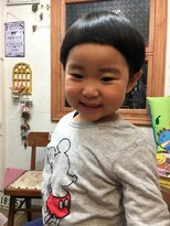 ポルタカリーナサロン(PORTA CARINA SALON)&nbsp;前髪パッツンのかわいいマッシュ