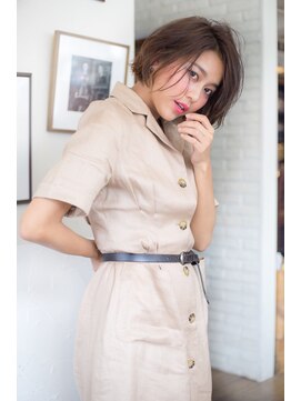 ロンド 表参道店(Lond) 【Lond】津賀雅也　ラフな短めボブ 大人美人♪