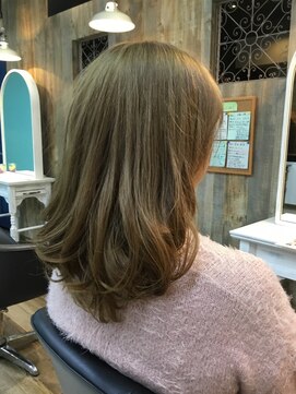 ブレス ヘアアンドスパ 湘南台(bless hair spa) ミルクティーブラウン
