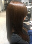 ツヤ髪スモーキーブラウン