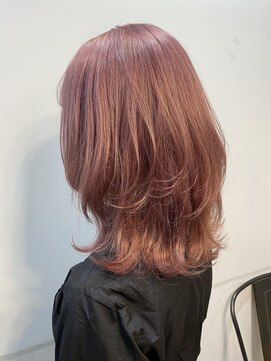 ゼスト フィーノ(ZEST fino) 【ZEST立川 橋本姫奈】ふんわりレイヤーカット×コーラルピンク
