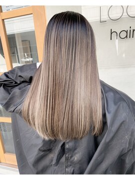 ログスラッシュ(LOG/) バレイヤージュ