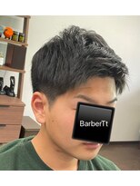 バーバーティー(Barber Tt) ツーブロックカット【アップバンクスタイル】