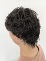 ビルド(build)&nbsp;【ワイルド】ショートウルフ×スパイラルパーマ/新越谷 南越谷