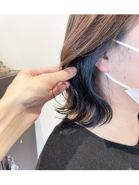 ヴィフ ヘアー(vif hair) インナーネイビー