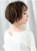 エフォートレスな髪質改善マッシュショートb古河20代30代40代