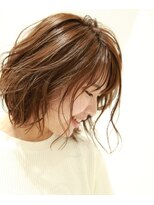 ヘアアンドアイラッシュ ココアンジェ くりえいと宗像店(Coco Ange)&nbsp;ゆるふわ×艶ブラウン