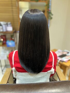 美容室 パルス 静岡鷹匠店(PALS) 髪質改善ストレート 縮毛矯正 グレージュ