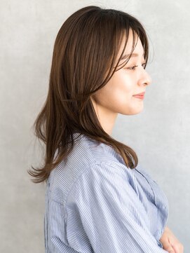 バルミー バイ エスドットブルーム 難波店(BALMY by S.BROOM) 【BALMY　難波】韓国風くびれレイヤースタイル