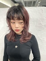 アイン(eim)&nbsp;顔まわりウルフ/くすみピンク