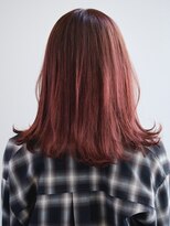 ミンクス渋谷スマートサロン(MINX shibuya smart salon)&nbsp;切りっぱなしボブ エアリーロング 美髪 ピンクブラウン