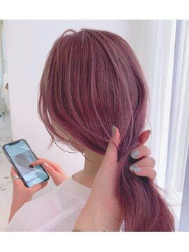 ミュー(Mu) ケアブリーチで髪質も色落ちも綺麗◎