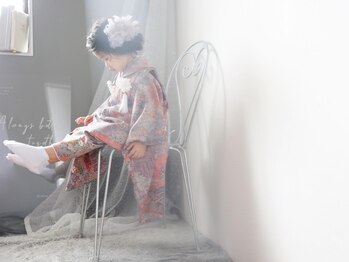 ユニアポートレート 一宮(UNIA portrait)の写真/フォトスタジオで行う本格ヘアセットで、特別な記念日に、本当のお気に入りを一緒に創り、彩ります。
