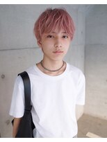 レコ 渋谷(LECO)&nbsp;ペールピンクヘアカラー