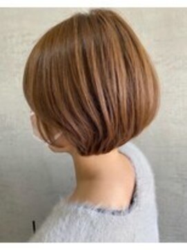 ニキ ヘアー ネイル 子安店(niki hair, nail) ショート×ベージュ