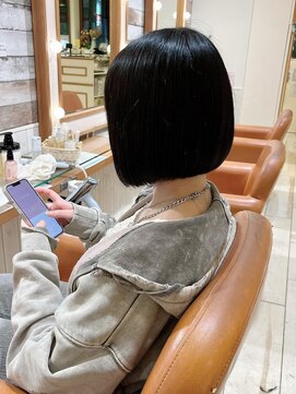 ネオリーブ クタ 町田店(Neolive kuta) 【Neolivekuta町田店】切りっぱなしボブ