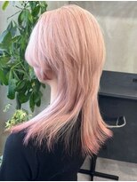 ナンバーウルス 名駅店(N° ulus)&nbsp;【number ulus】クラゲヘア×ホワイトピンク