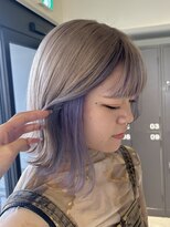 ノイ(noi)&nbsp;#noi_style ホワイトベージュ×ラベンダーインナー