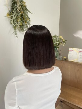 リル 茅ヶ崎(Liru:) 着物/メルティカラー/似合わせカット/ウェーブミディアム/茅ヶ崎