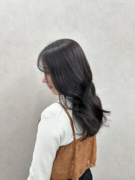 クム 横浜(qumu) 【qumu MARIKO】レイヤーカット×透明感カラー