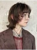 マッシュウルフ/ウルフヘア/レイヤー/ウルフカット/くびれウルフ