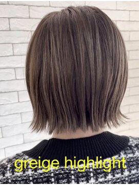 ヴァイブス(vibes) *グレージュハイライト*