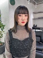 トーン(tone)&nbsp;プレイングカラー×ステップカット