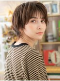外国人風ウルフナチュラルマッシュショートc6川口20代30代40代