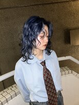 イエナ 渋谷(IENA)&nbsp;エンドカラーデザインカラーネイビーブルーウルフ