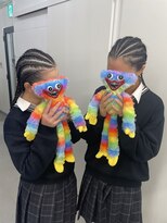 キング 枚方店(K!ng) ハイライトカラーミルクティーベージュレイヤーカット