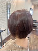 (ショートボブにオススメ立体感カラーハイライト)hide