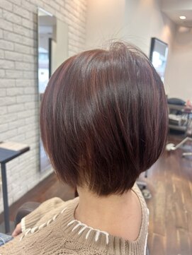 レコジョ(Recojo) (ショートボブにオススメ立体感カラーハイライト)hide