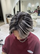 バース 梅田中崎町店(BIRTH)&nbsp;メンズハイライトバレイヤージュメッシュ